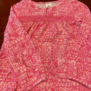 Pink 5T Arizona long sleeve